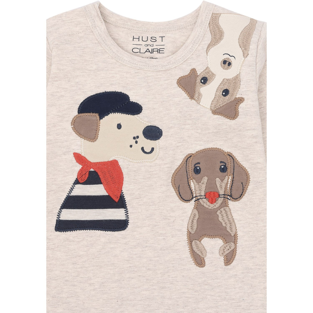 Hust & Claire Wheat Melange Buster Bodystocking