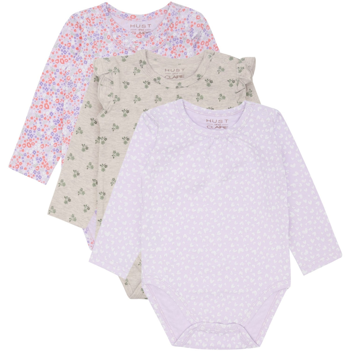 Hust & Claire Wheat Melange Bella Bodystocking 3-pak
