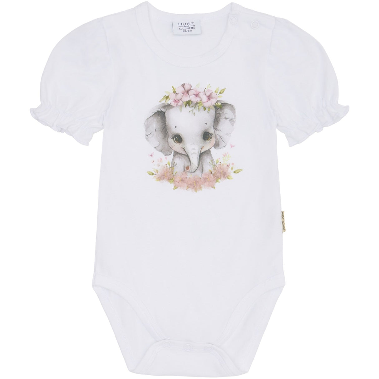 Hust & Claire White Britt Bodystocking