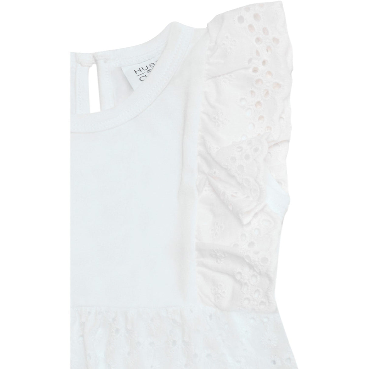 Hust & Claire White Kristi Dress