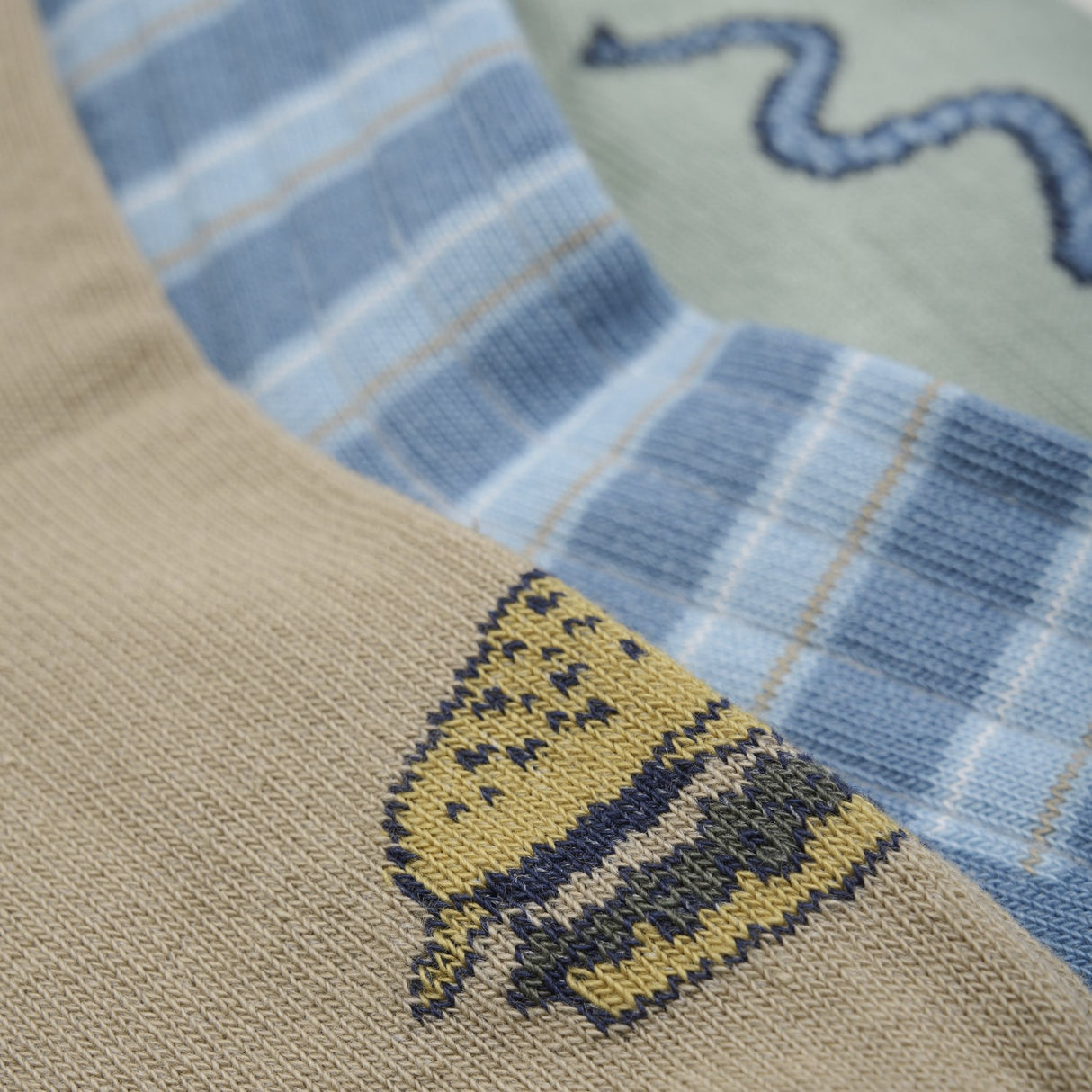 Minymo Timber Wolf Socks 3-Pack