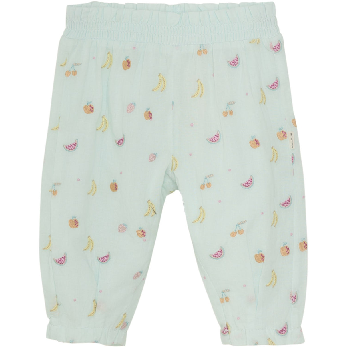 Minymo Wan Blue Pants Embroidery