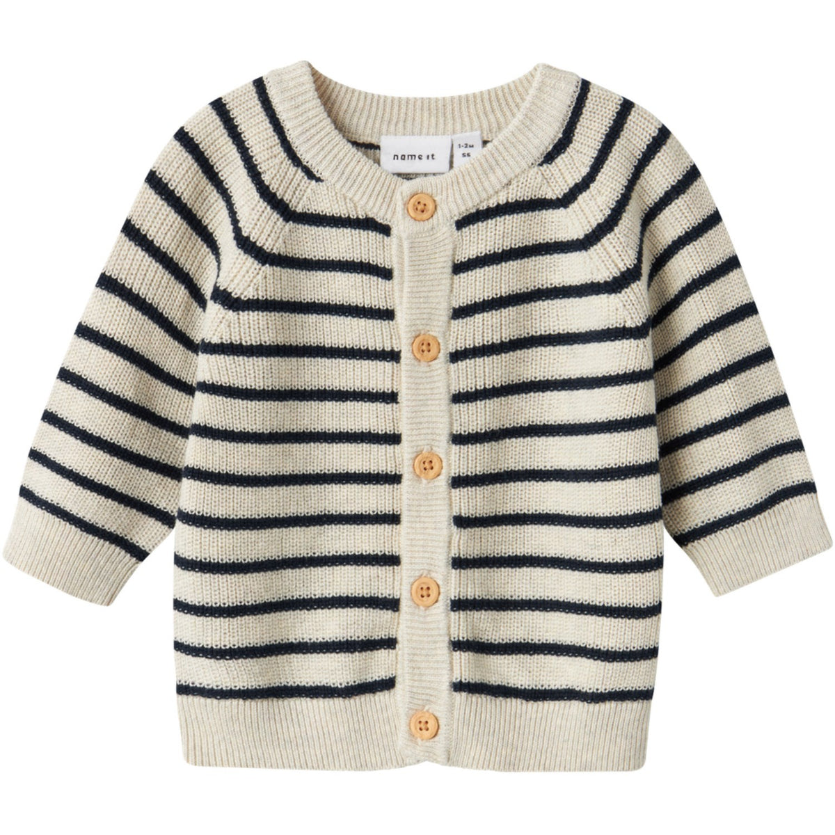 Cardigan NAME IT Nbmmast In Pvc Melange: Girocollo E Maniche Lunghe Per Neonato
