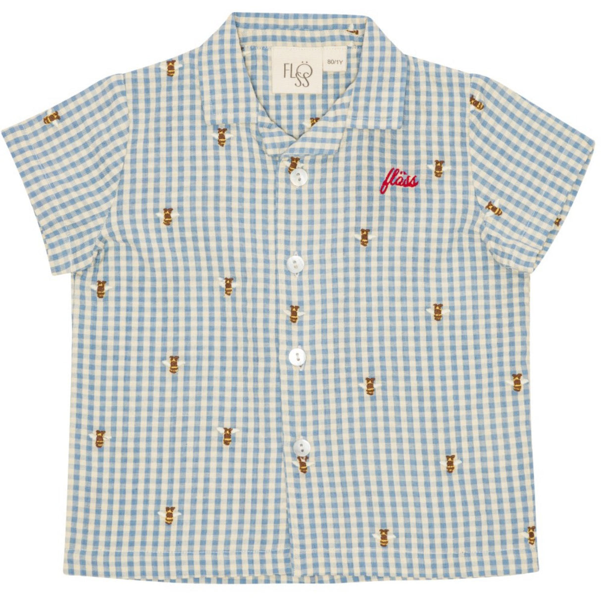 Flöss Bee Gingham Oliver Shirt