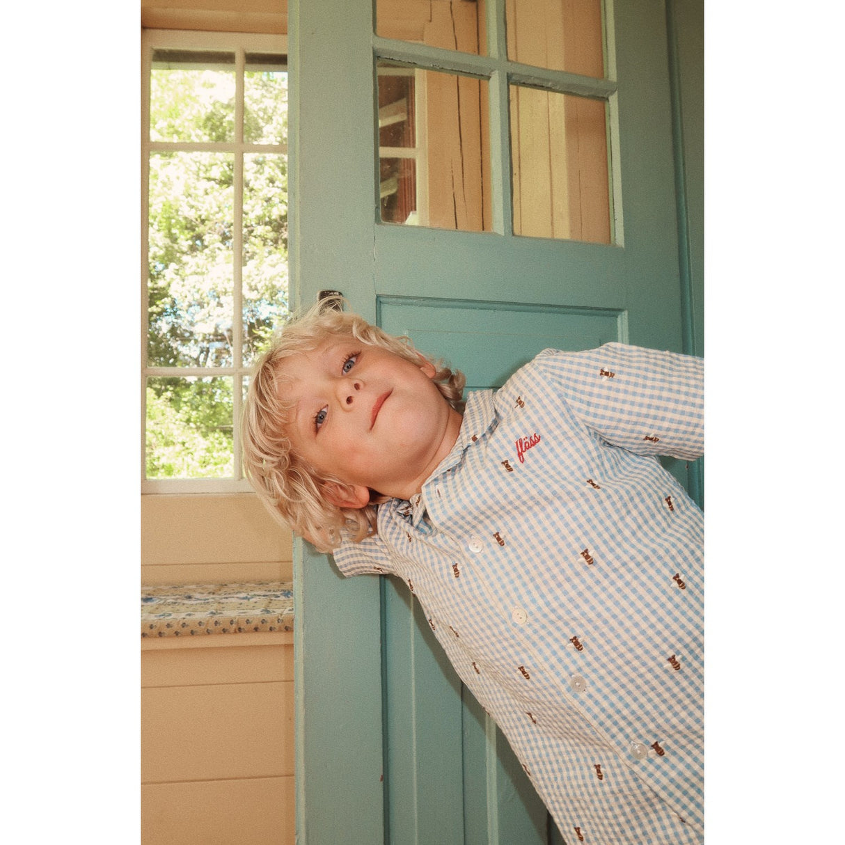 Flöss Bee Gingham Oliver Shirt