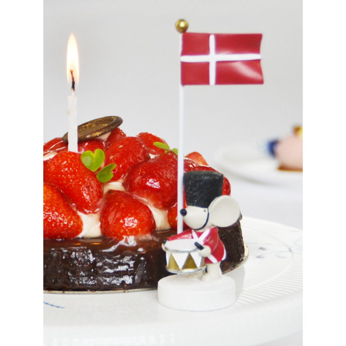 Kids by Friis Table Flag Mouse with Drum