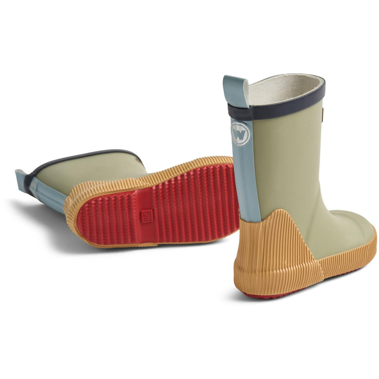 Wheat Green Tea Rubber Boot Welly