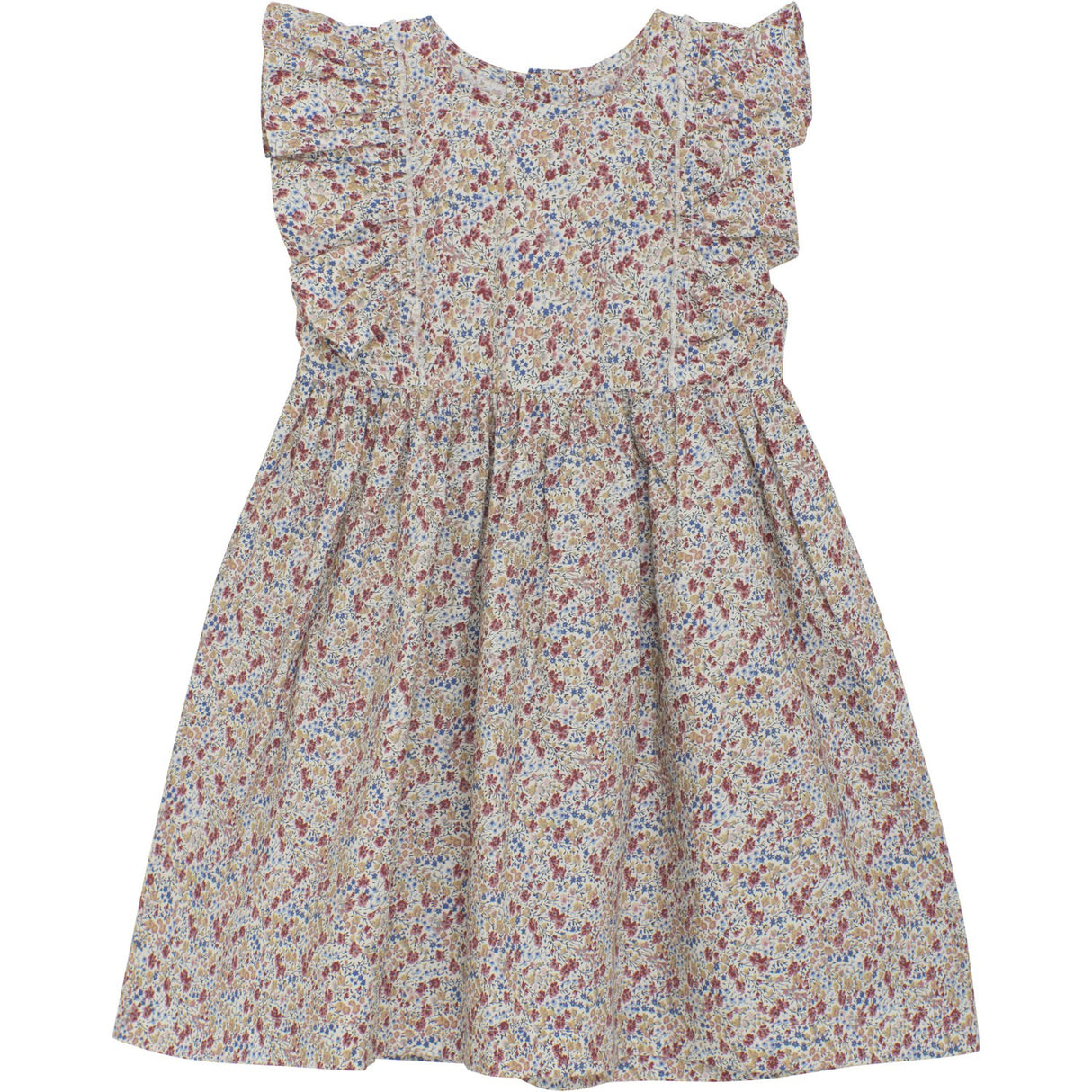 Huttelihut Sepia Rose Dress In Liberty Fabric