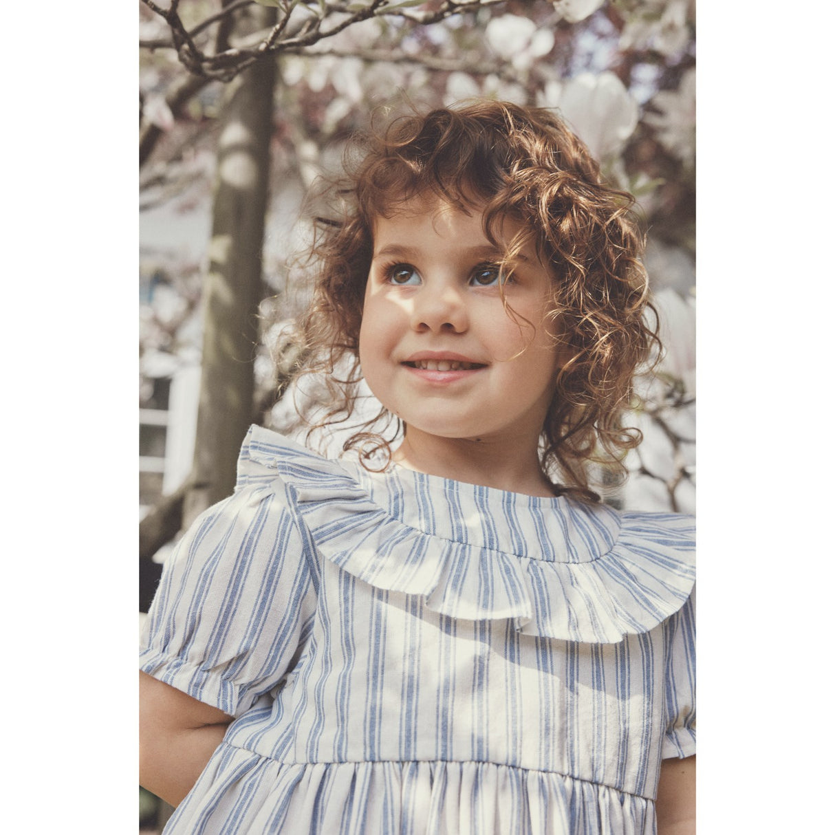 Huttelihut Quiet Harbor Dress Yd Stripe