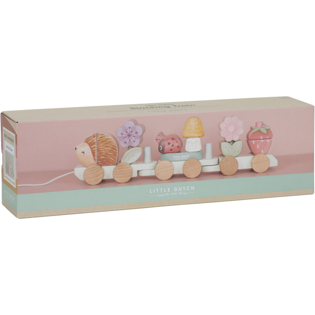 Little Dutch Fairy Garden Multi Stacking Train Hedgehog