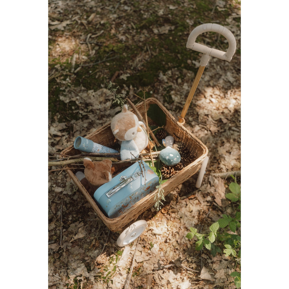 Little Dutch Forest Friends Blue Teddy Ugle