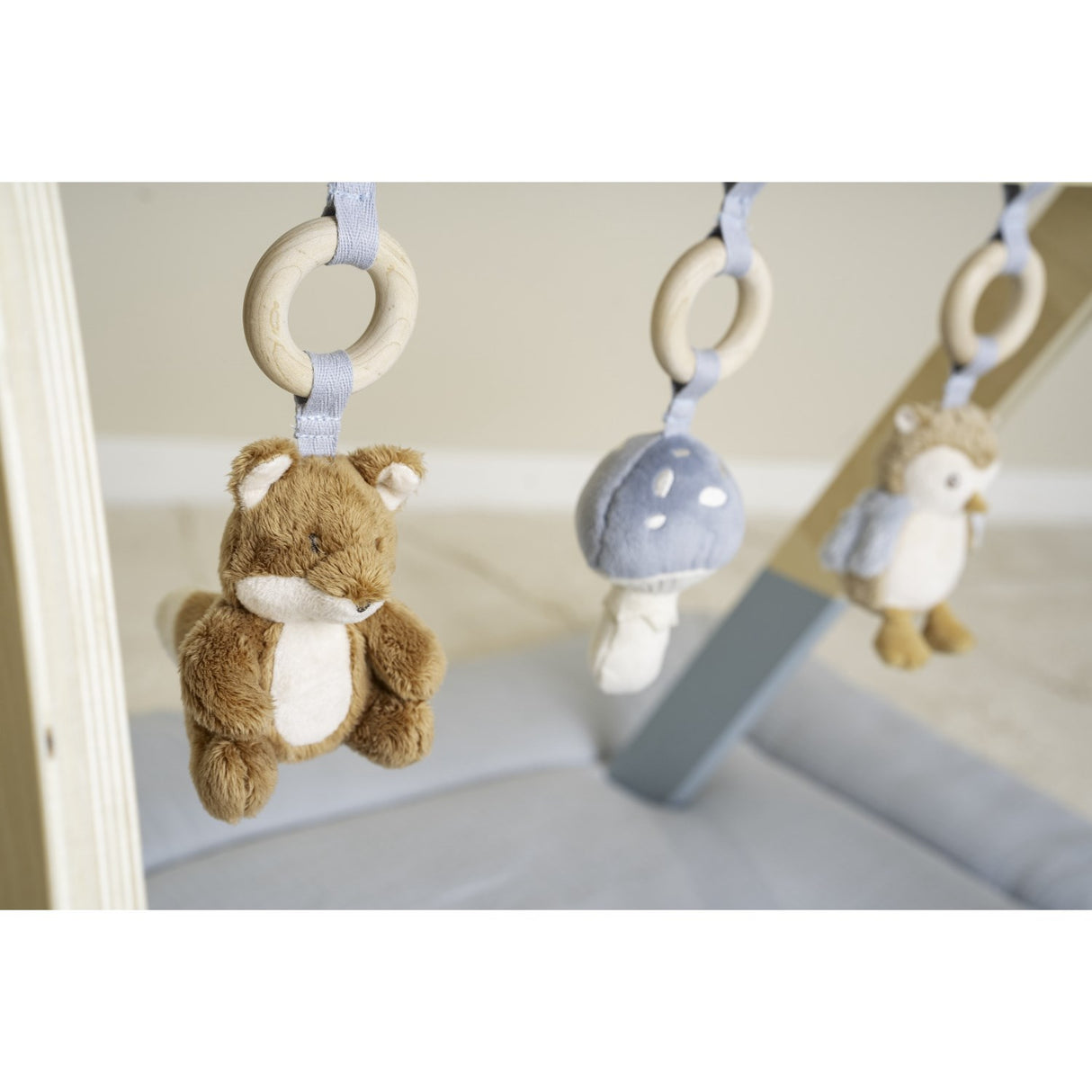 Little Dutch Forest Friends Blue Baby Gym