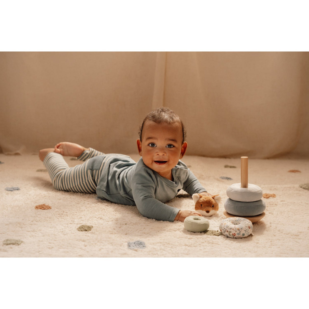 Little Dutch Forest Friends Blue Stableringe