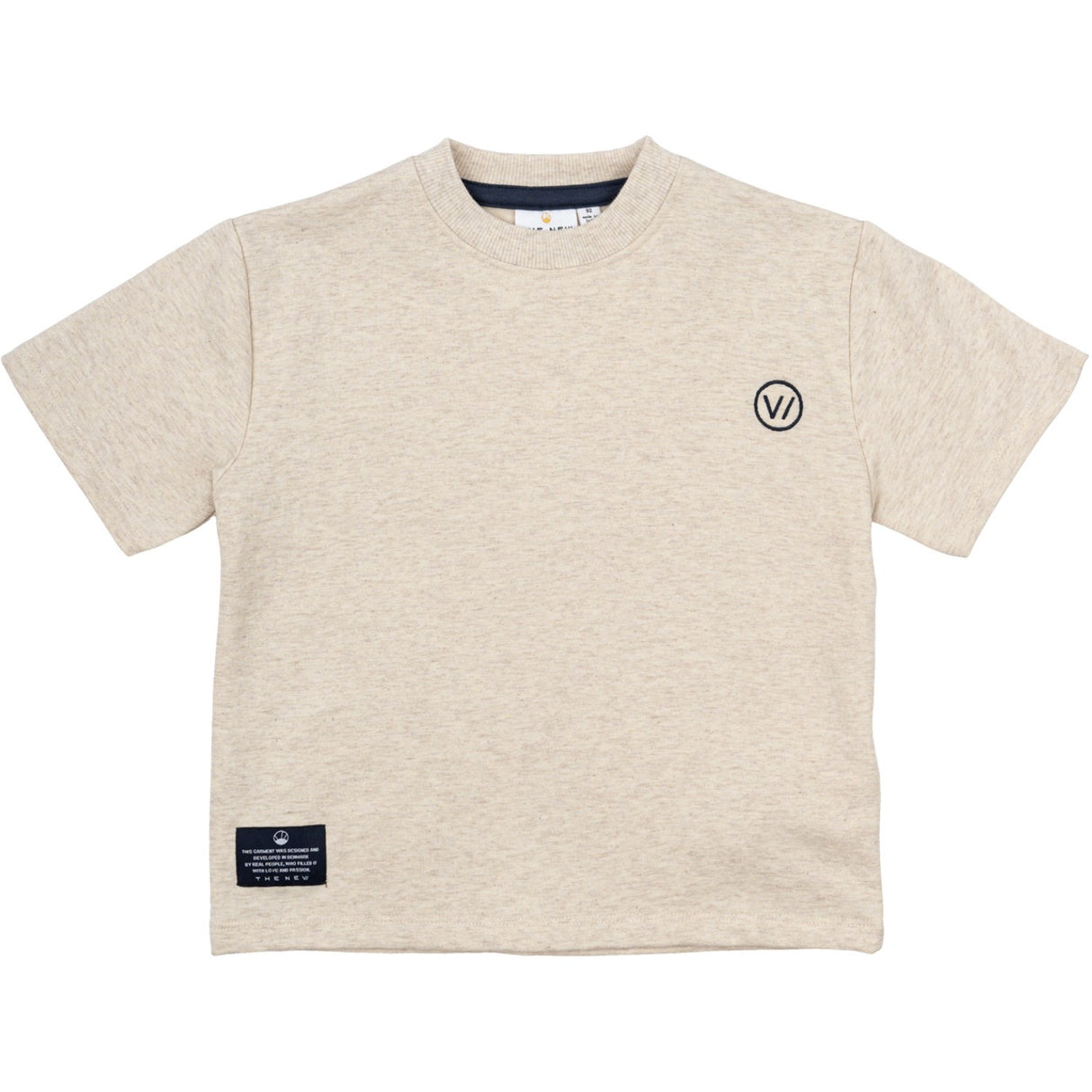 THE NEW Siblings Oatmeal Melange Norval Oversize Sweat T-Shirt