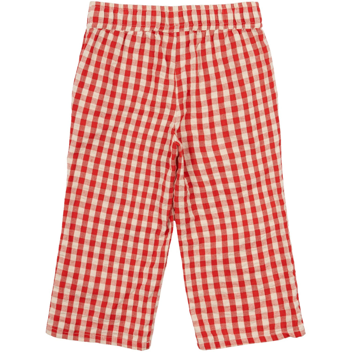 THE NEW Siblings Poppy Red Check Nelly Loose Pants