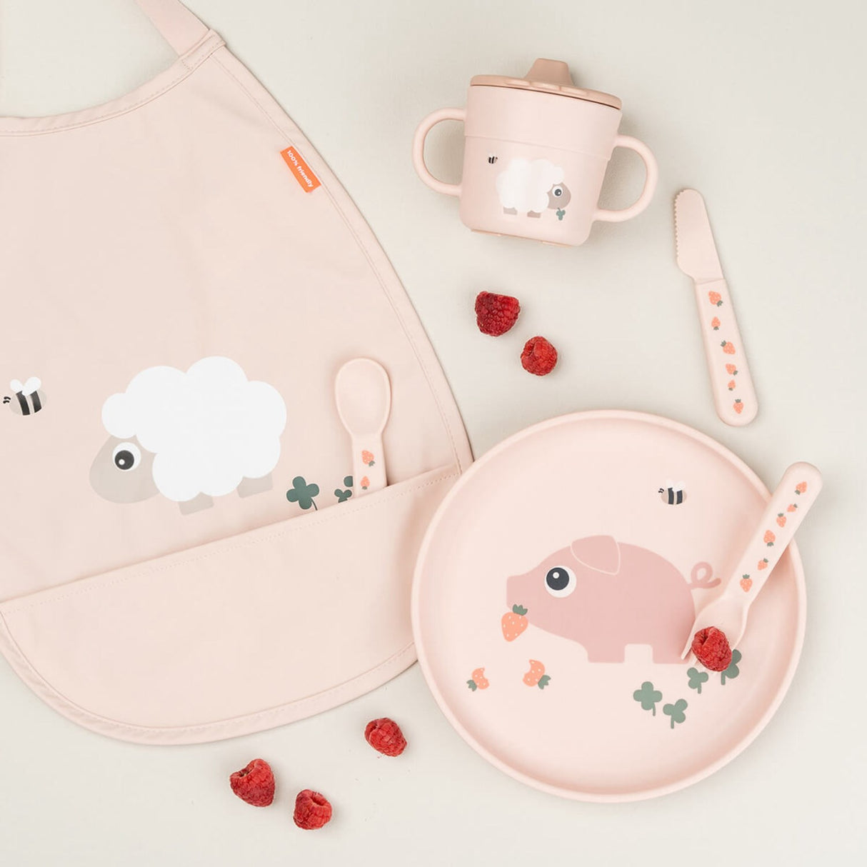 DonebyDeer Powder Pull-Over Bib Tiny farm