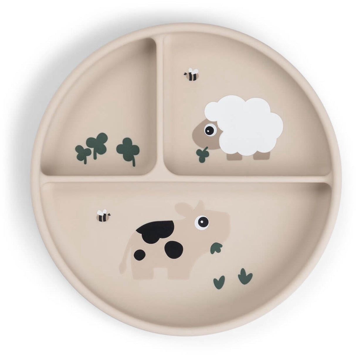 DonebyDeer Sand Stick&Stay Divided Plate Tiny farm