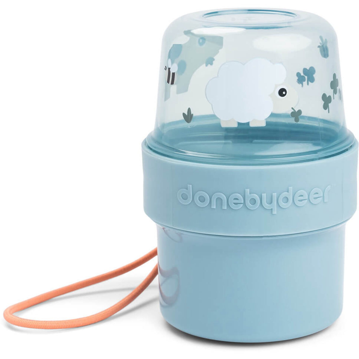 DonebyDeer Blue To go 2-way snack bucket S Tiny farm