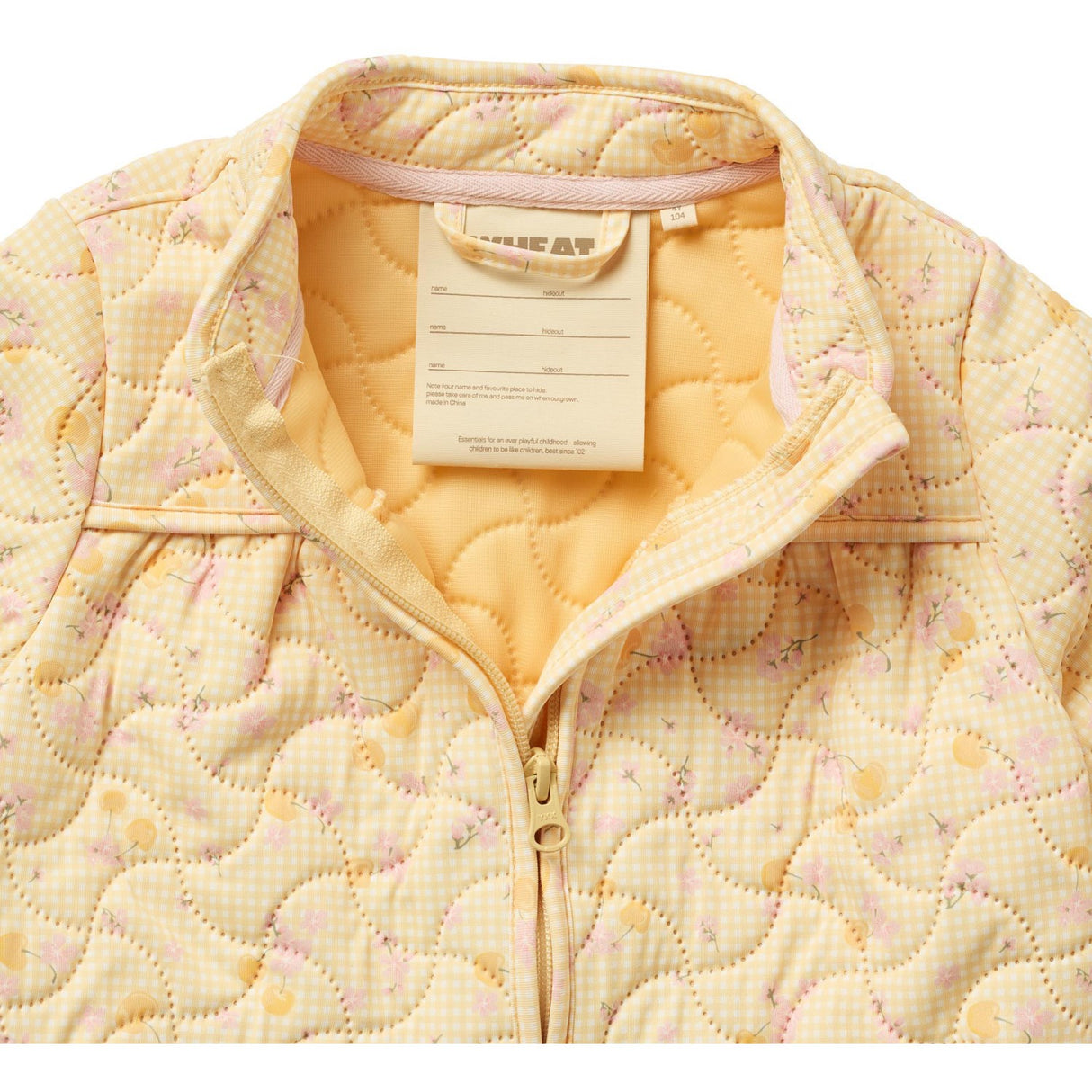 Wheat Yellow Cherries Thermo Jacket Tilde