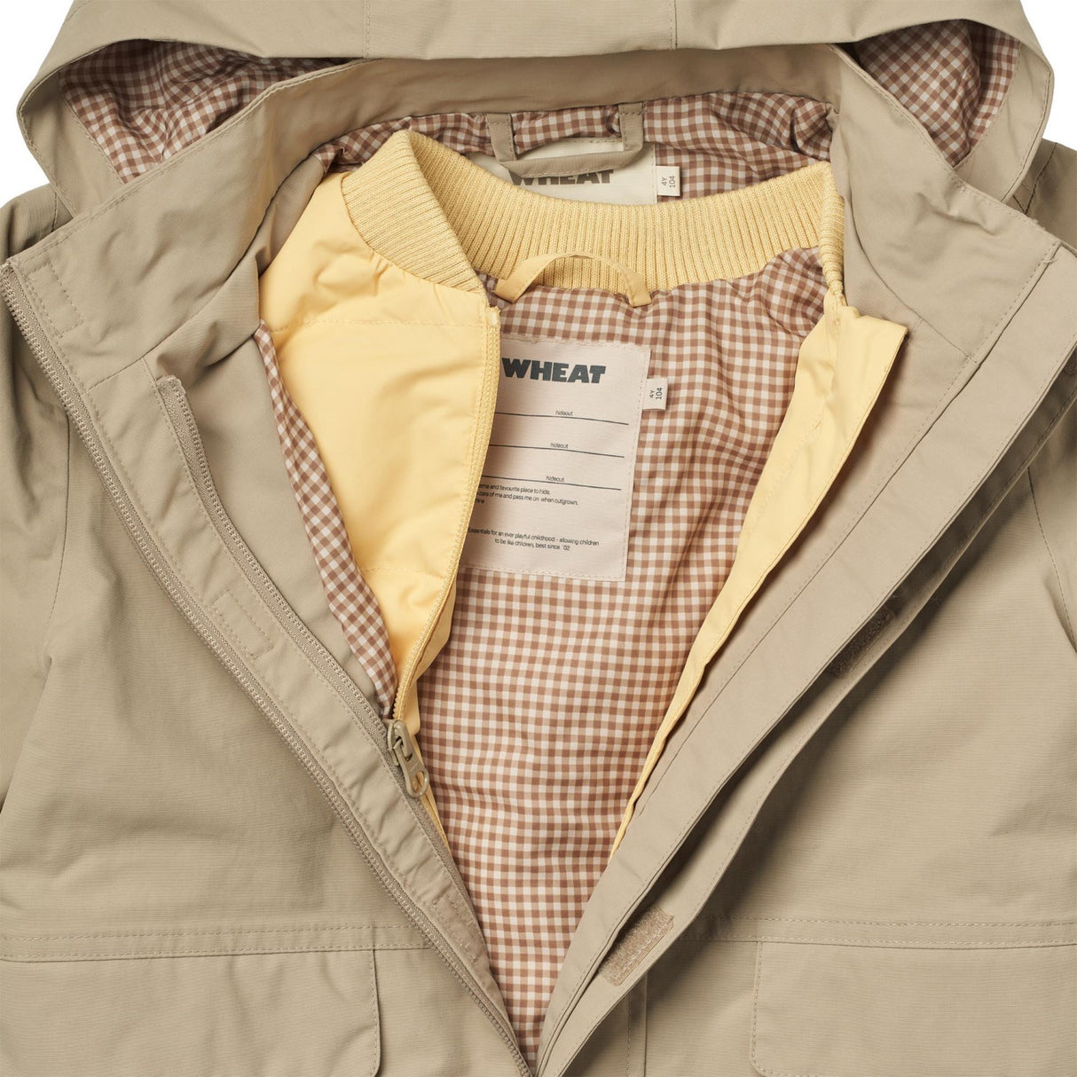 Wheat Warm Stone Parka Alke Jacket