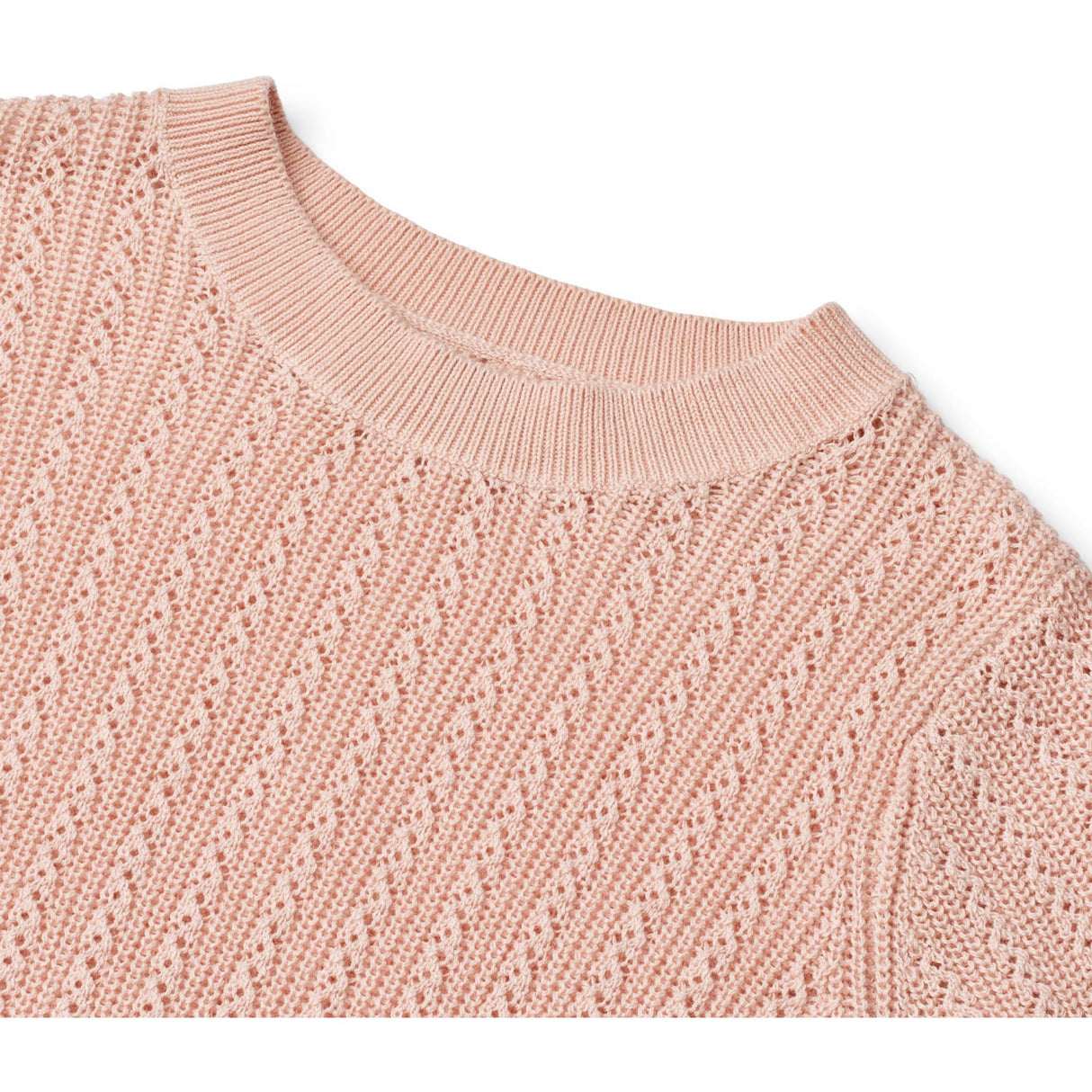 Wheat Powder Knit Top S/S Alva