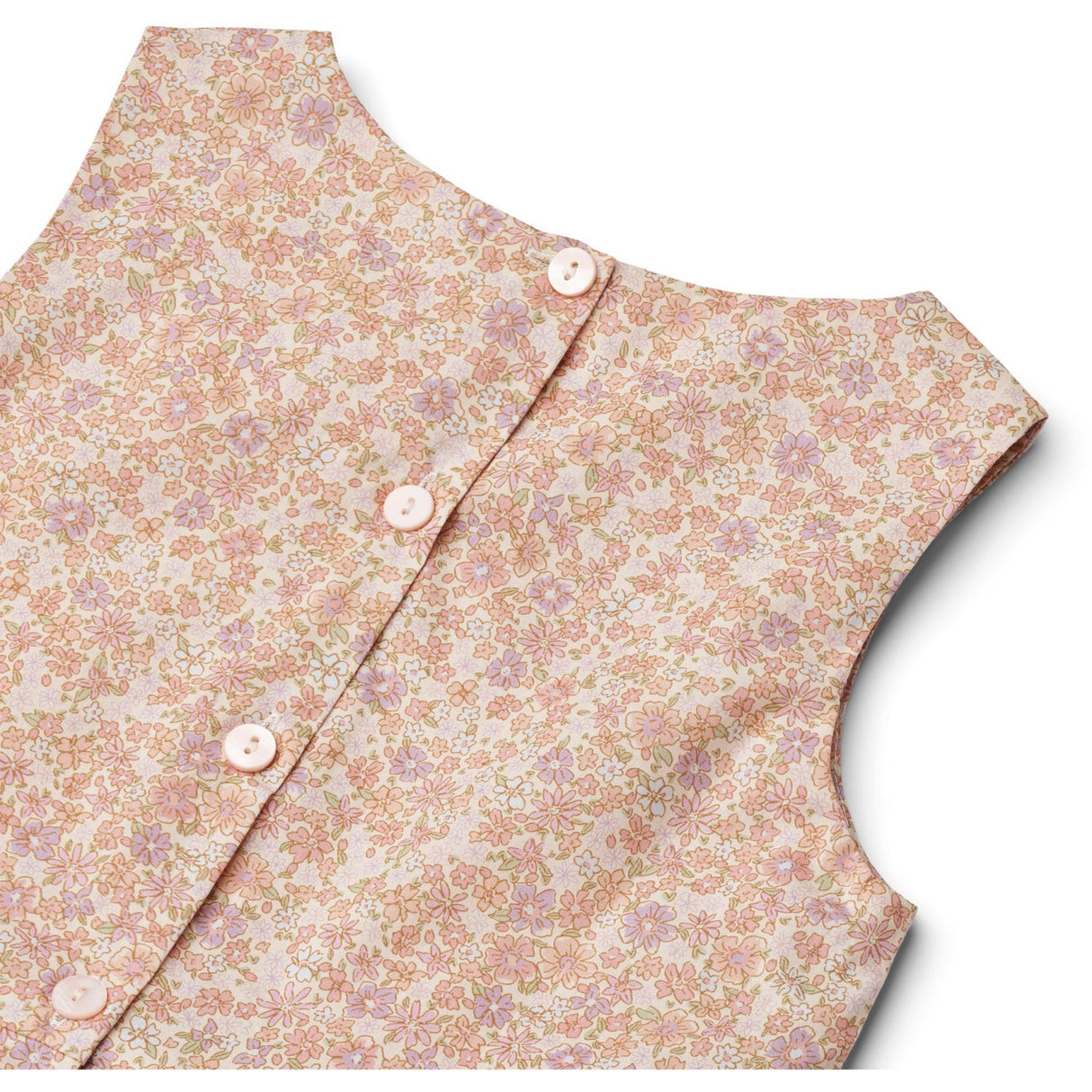 Wheat Lilac Flowers Dress Thelma