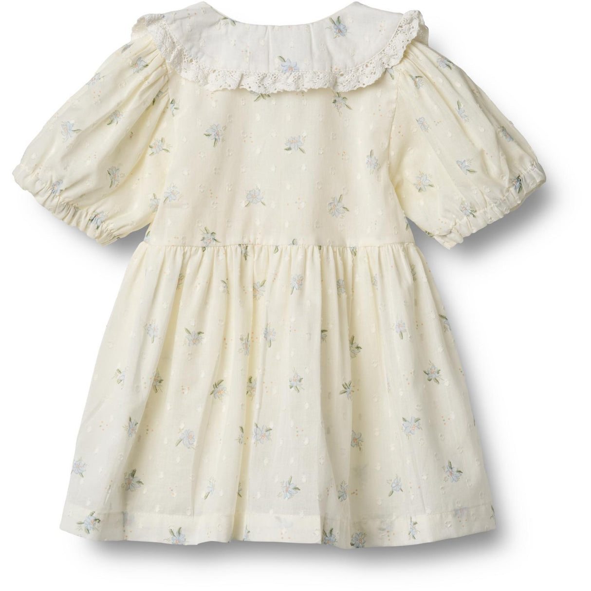 Wheat Blue Flowers Dress S/S Adele