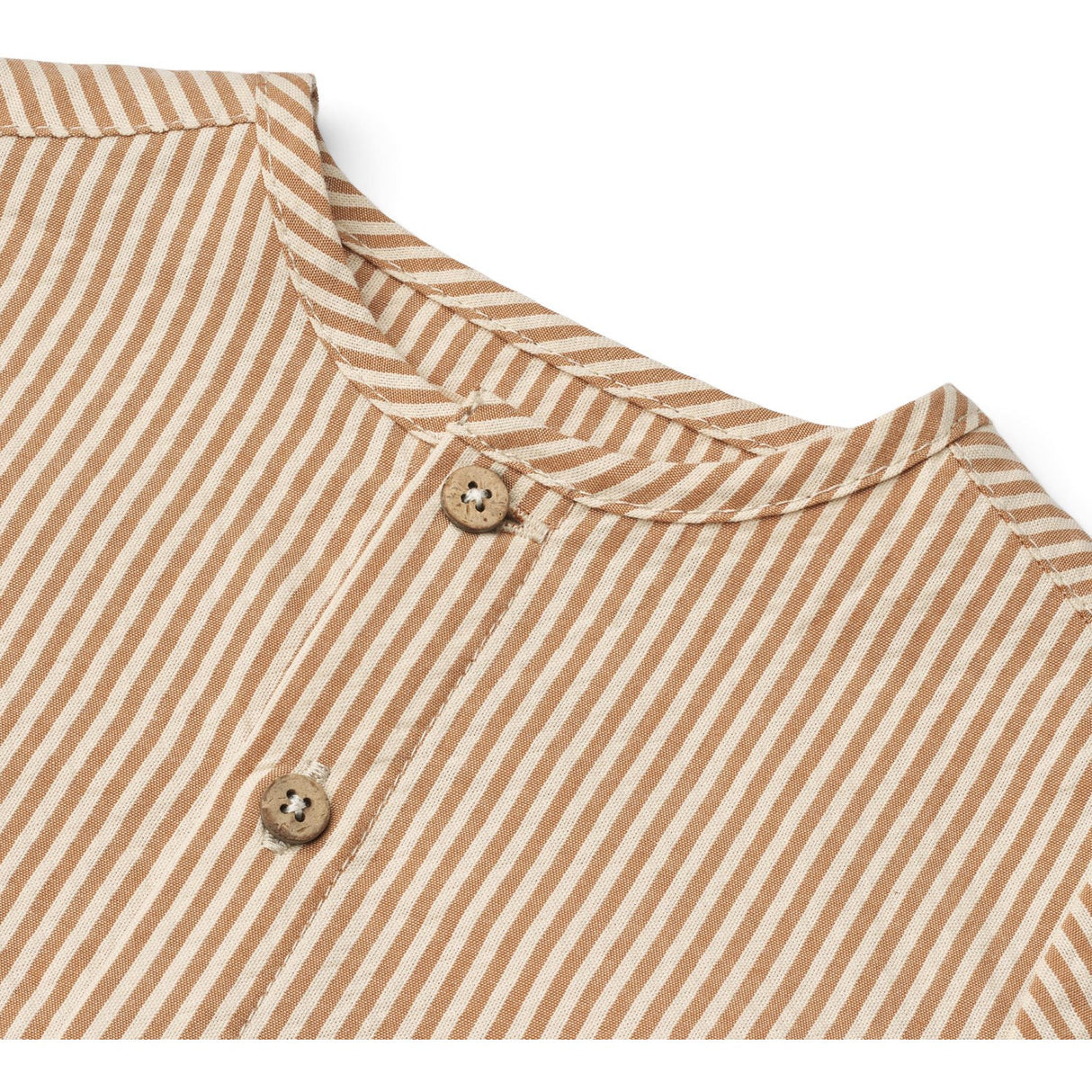 Wheat Caramel Stripe Shirt Shelby