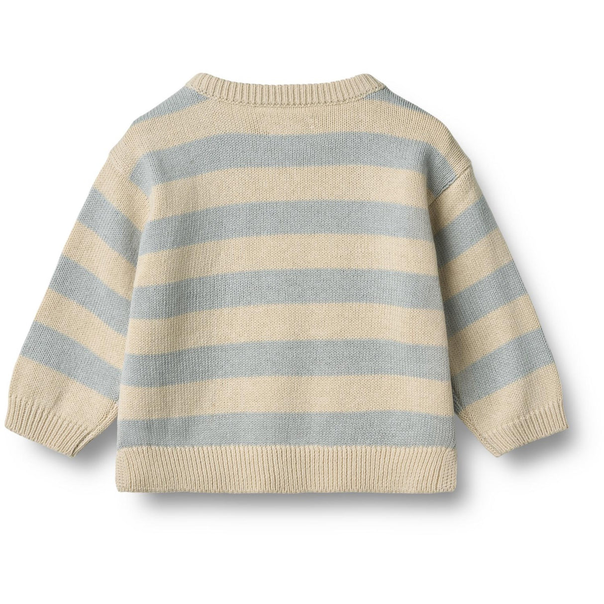 Wheat Blue Stripe Knit Pullover Morgan