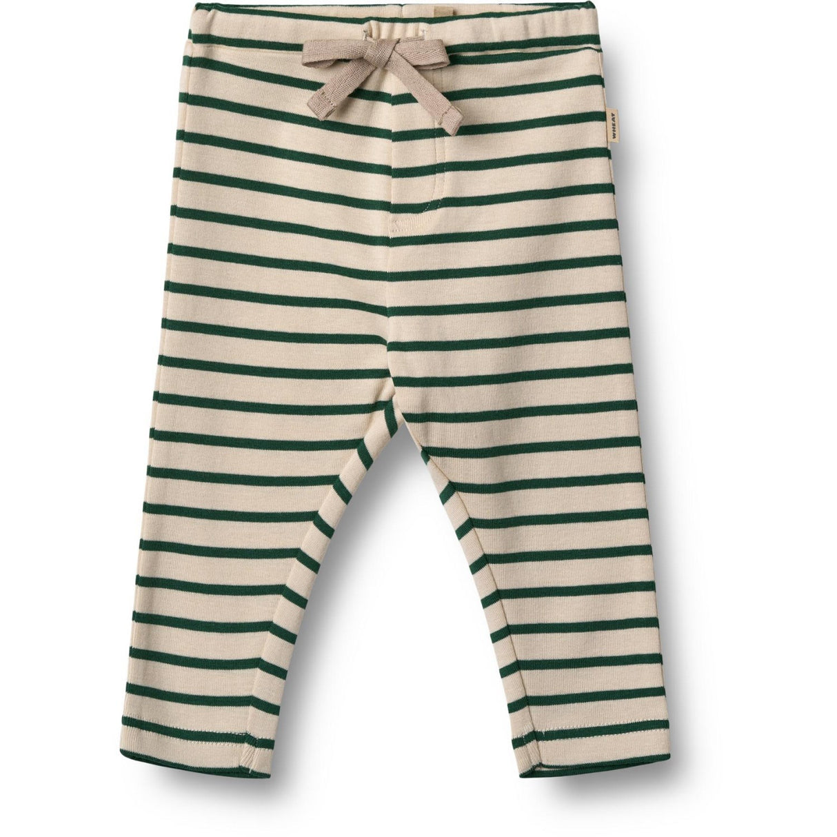 Wheat Green Stripe Jersey Pants Manfred