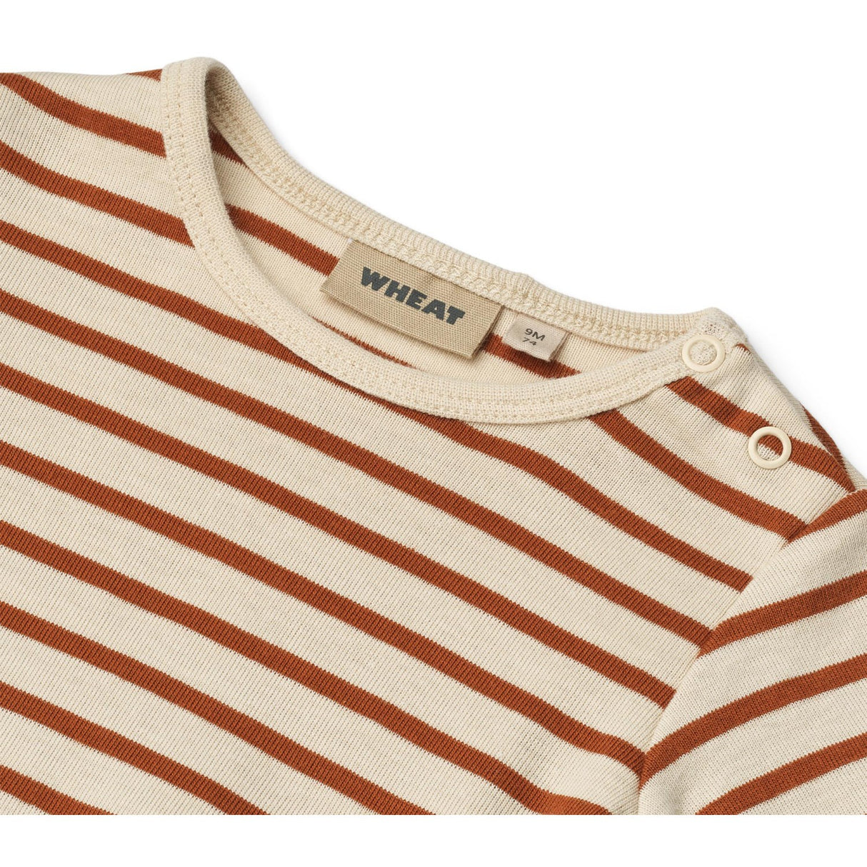 Wheat Warm Caramel Stripe Body L/S Berti