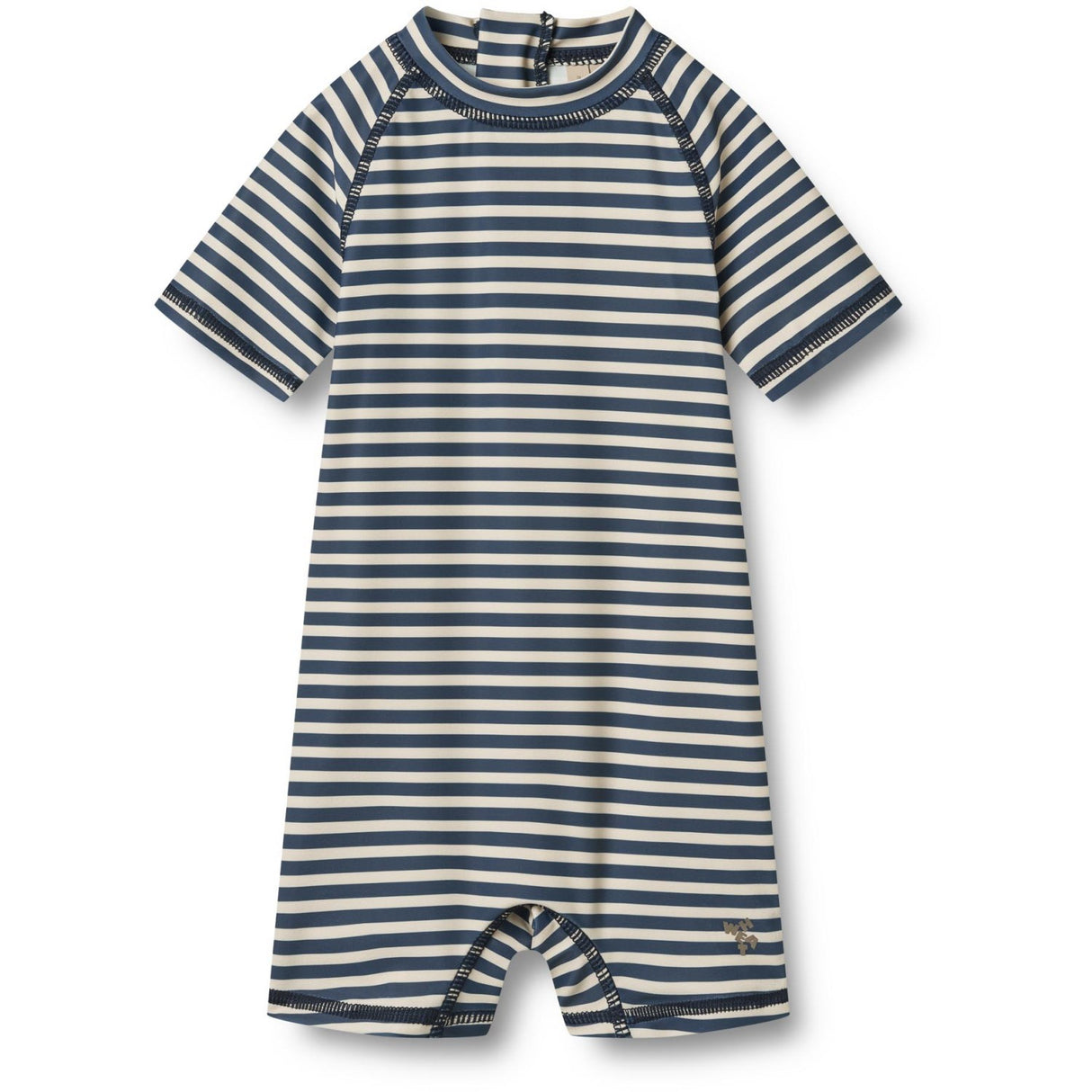 Wheat Blue Stripe Swimsuit S/S Cas