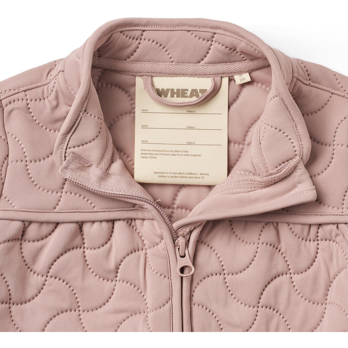 Wheat Warm Rose Thermo Jacket Tilde