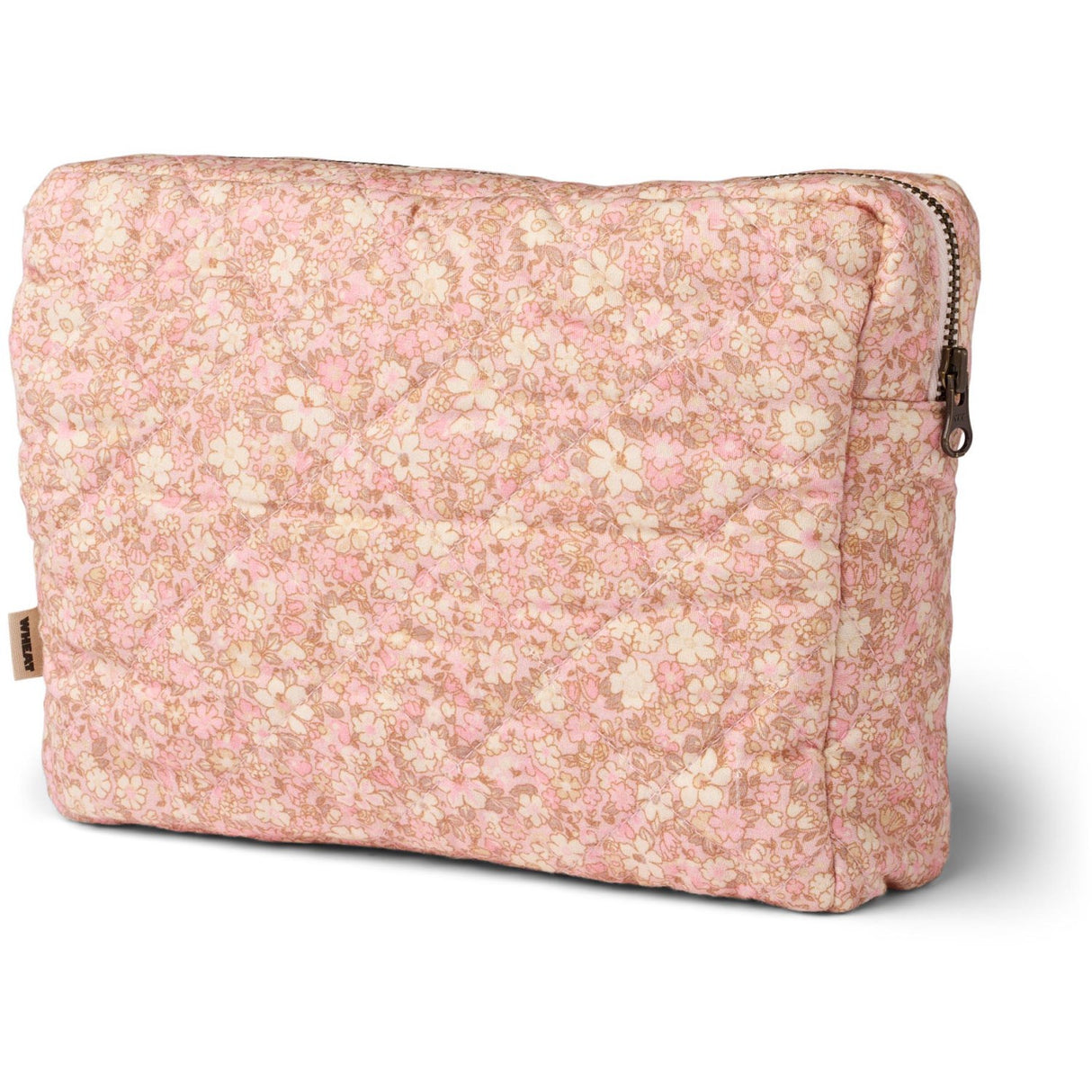 Wheat Rose Flower Meadow Wash Bag Small Ziggy
