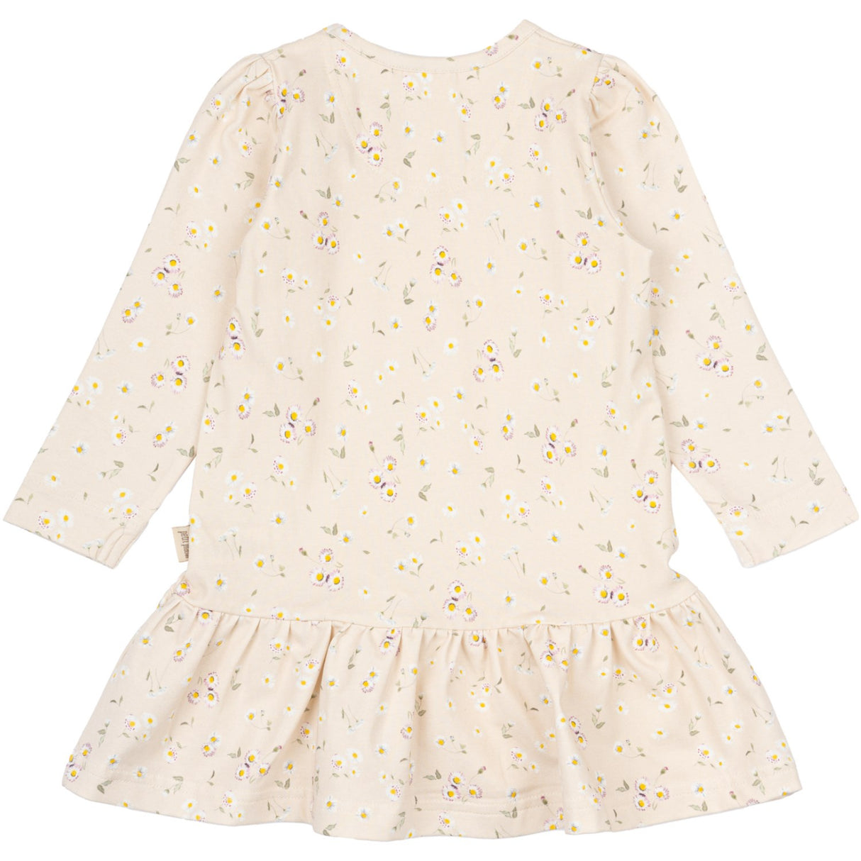 Petit Piao Bellis Aop Dress L/S Gather Printed