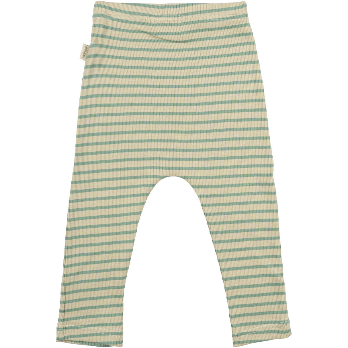 Petit Piao Granite Green/Dark Off White Pants Modal Striped