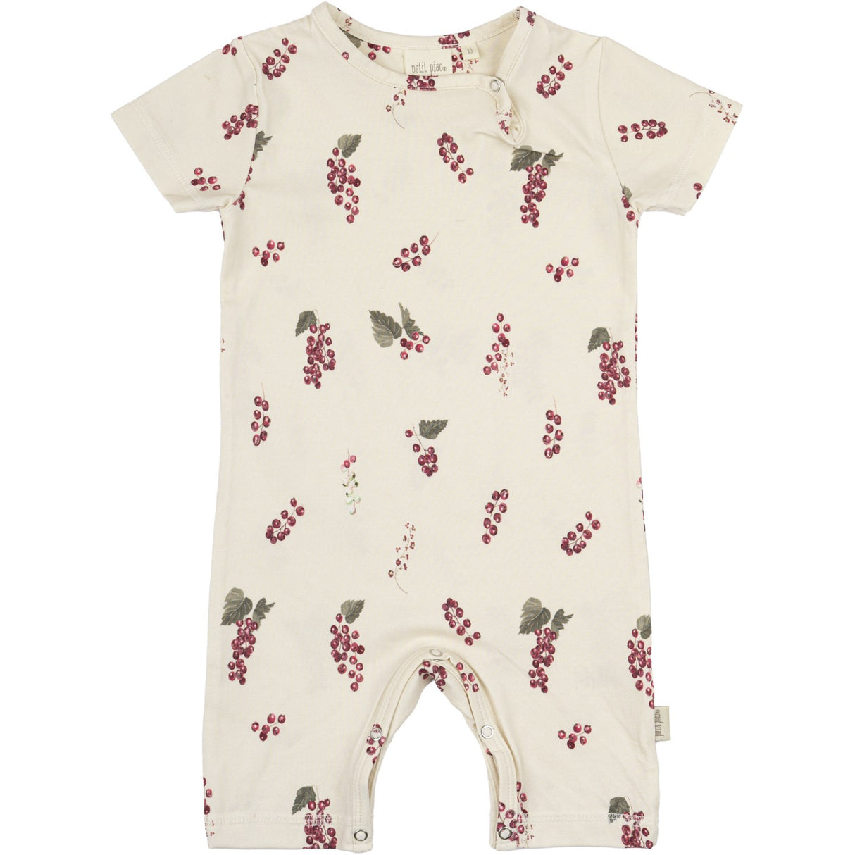 Petit Piao Berry Summer Romper S/S Printed