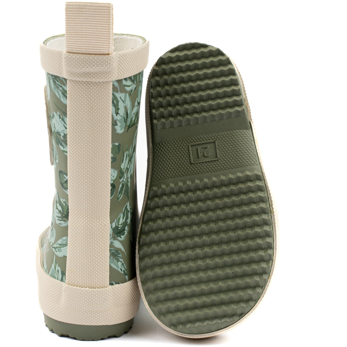 Pom Pom Nettle Camo AOP Rubber Boot AOP