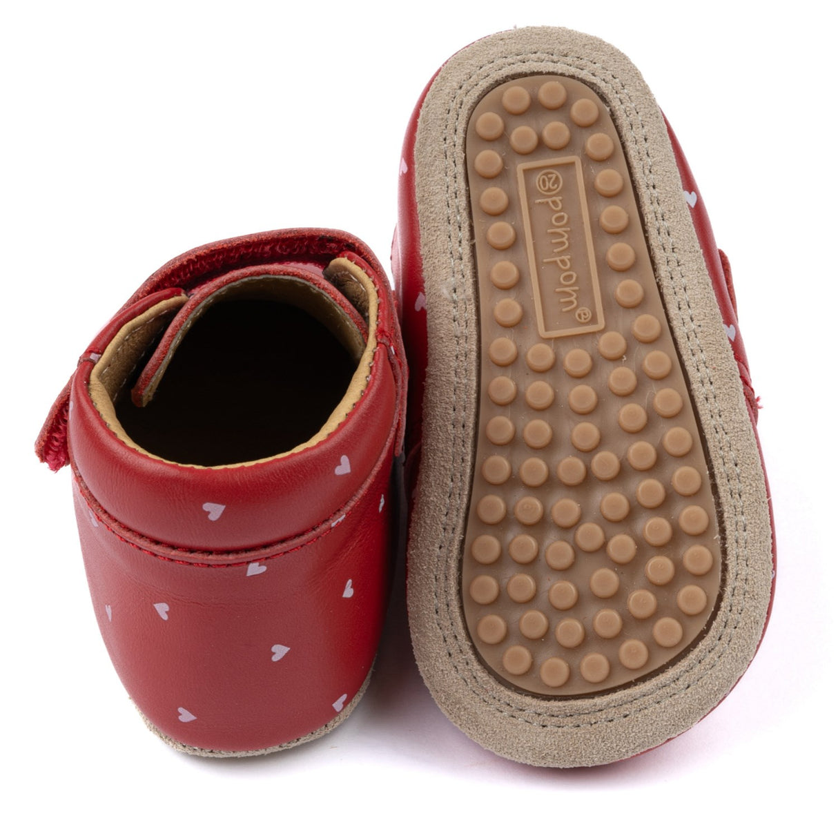 Pom Pom Heart Beginners™ Shoe Velcro Print