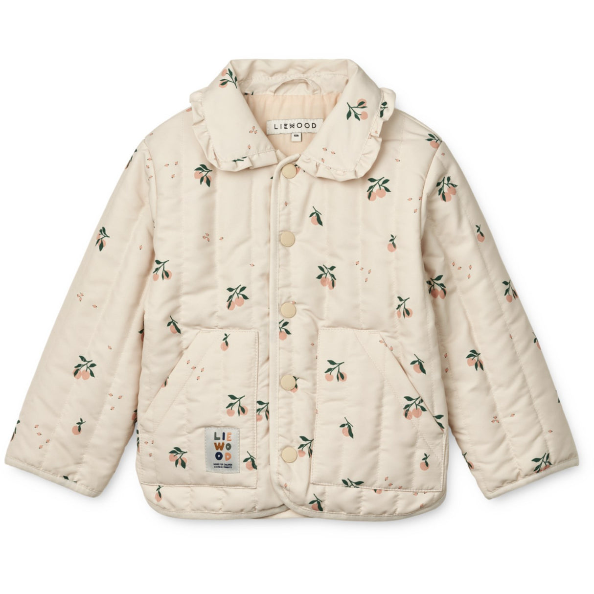 LIEWOOD Peach / Sea Shell Bea Jacket With Frill