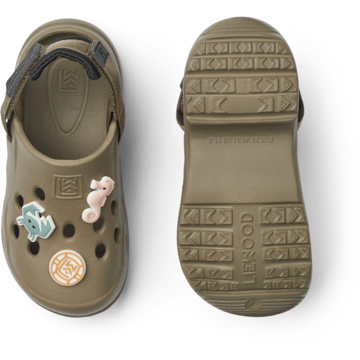 LIEWOOD Khaki / Black Milas Sandal