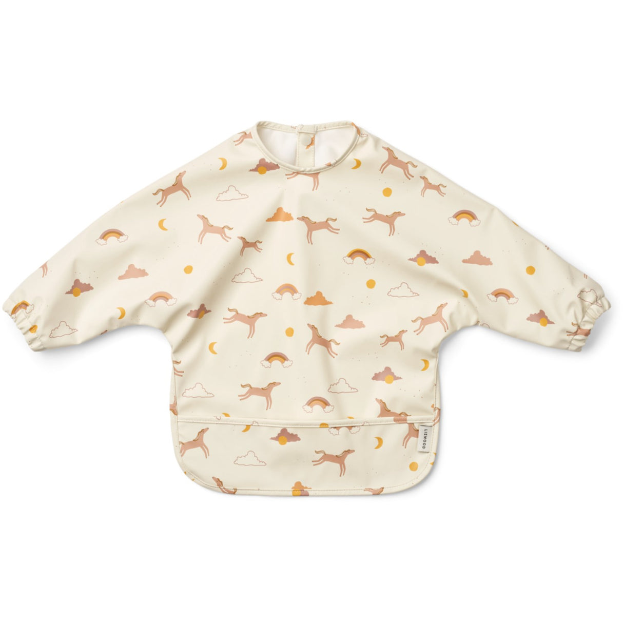 LIEWOOD Dream / Ecru Merle Printed Cape Bib