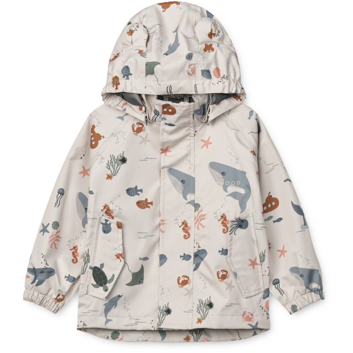 LIEWOOD Sea Creature / Sandy Manu Rainwear Set