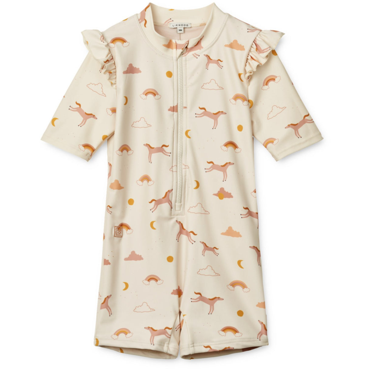 LIEWOOD Dream / Ecru Amel Printed Swim Jumpsuit