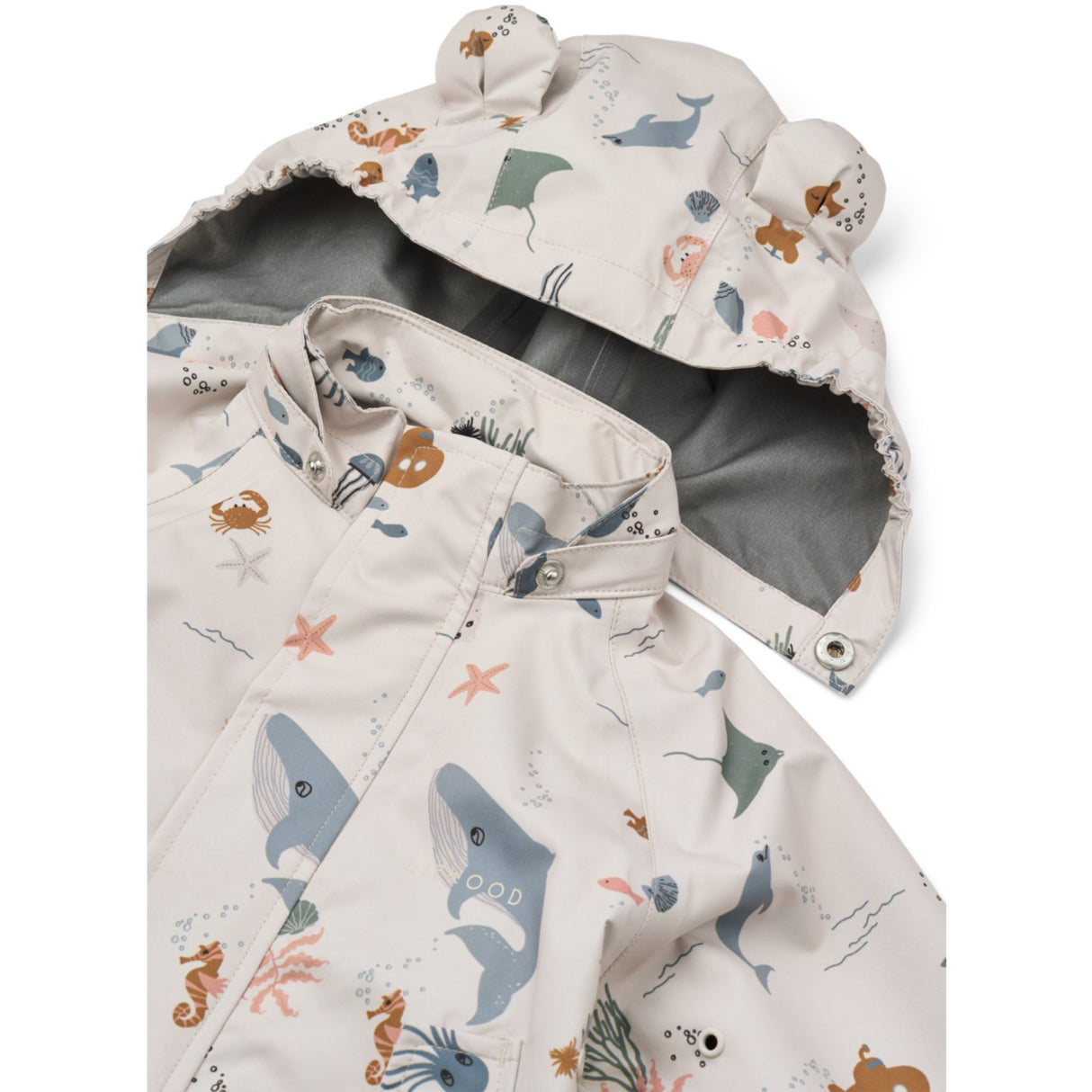 LIEWOOD Sea Creature / Sandy Manu Rainwear Set