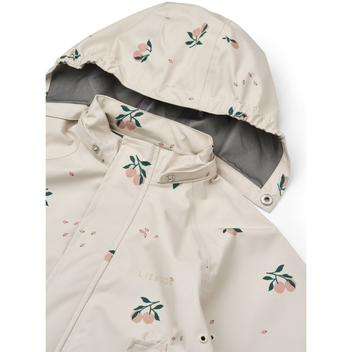 LIEWOOD Peach / Sea Shell Pedia Rainwear Set