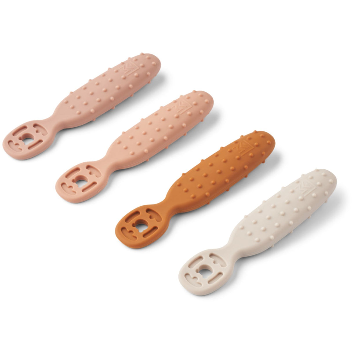 LIEWOOD Pale Tuscany Multi Mix Caelia Baby Learning Spoon 4-Pack