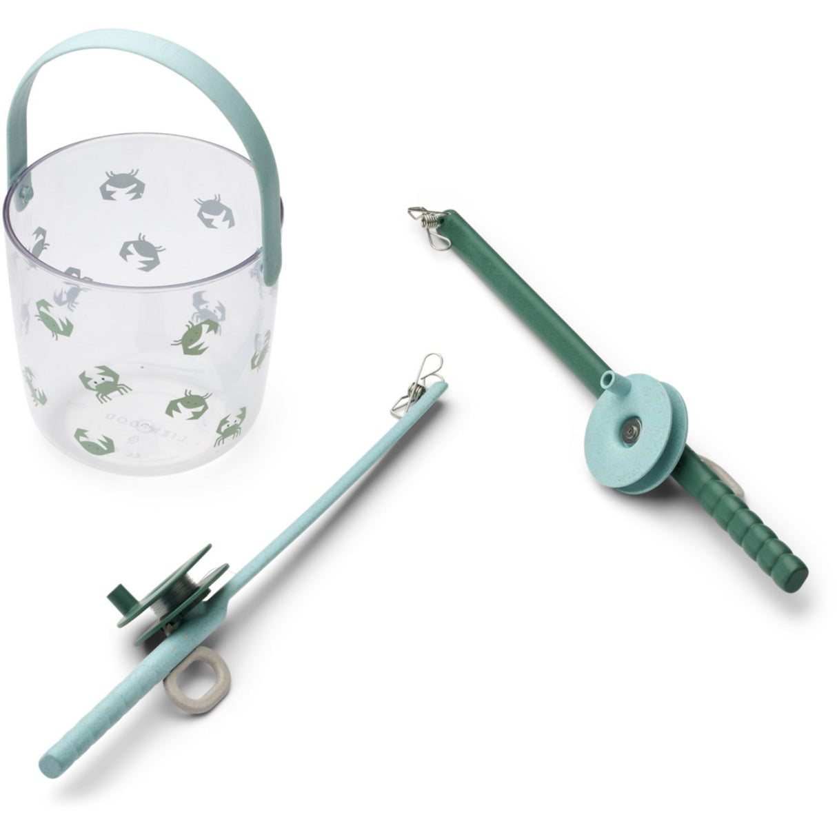 LIEWOOD Crab / Sandy Cora Printed Crab Rod Set