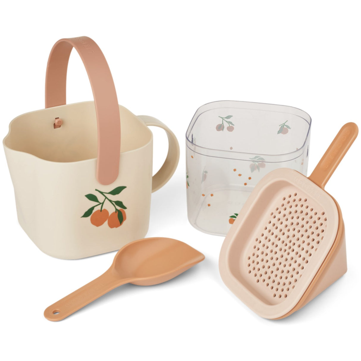 LIEWOOD Peach / Sea Shell Roald Sand Set