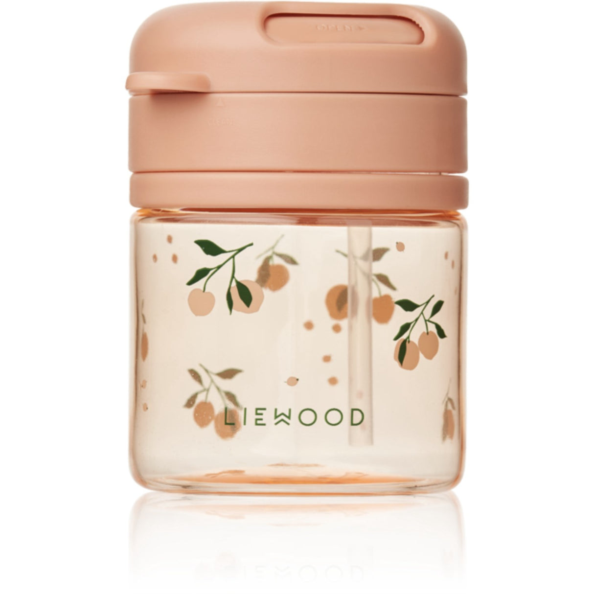 LIEWOOD Peach / Sea Shell Pavia Tritan Straw Cup 280ml